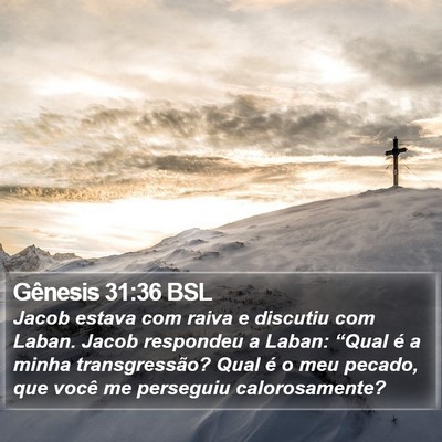 Gênesis 31:36 BSL Bible Verse Image