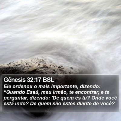 Gênesis 32:17 BSL Bible Verse Image