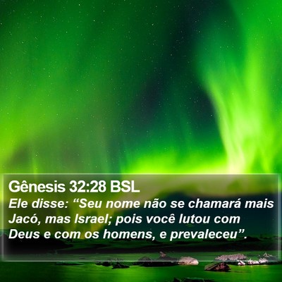 Gênesis 32:28 BSL Bible Verse Image
