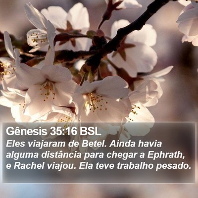 Gênesis 35:16 BSL Bible Verse Image
