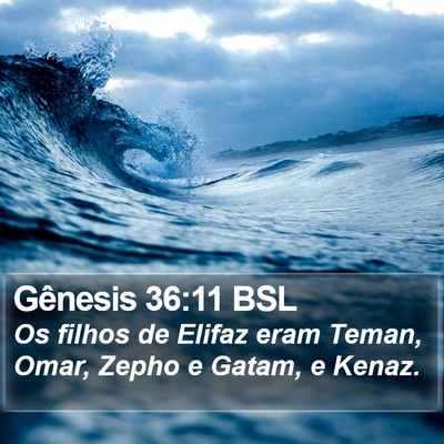 Gênesis 36:11 BSL Bible Verse Image