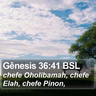 Gênesis 36:41 BSL Bible Verse Image