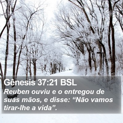 Gênesis 37:21 BSL Bible Verse Image