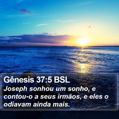 Gênesis 37:5 BSL Bible Verse Image