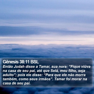 Gênesis 38:11 BSL Bible Verse Image