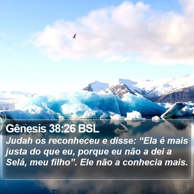 Gênesis 38:26 BSL Bible Verse Image