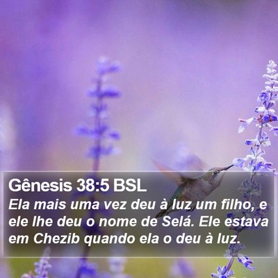 Gênesis 38:5 BSL Bible Verse Image