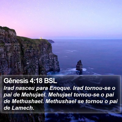 Gênesis 4:18 BSL Bible Verse Image