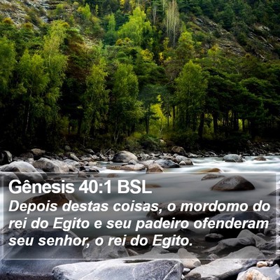 Gênesis 40:1 BSL Bible Verse Image