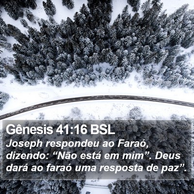 Gênesis 41:16 BSL Bible Verse Image