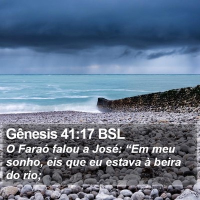 Gênesis 41:17 BSL Bible Verse Image