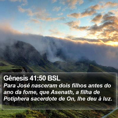 Gênesis 41:50 BSL Bible Verse Image