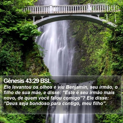 Gênesis 43:29 BSL Bible Verse Image