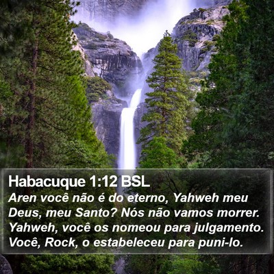 Habacuque 1:12 BSL Bible Verse Image