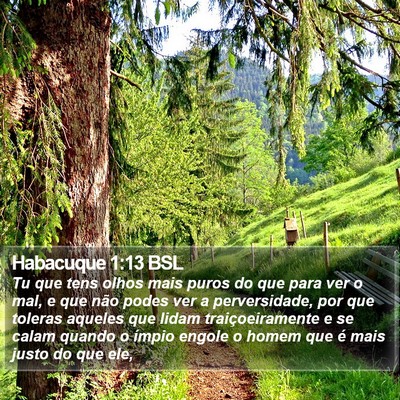 Habacuque 1:13 BSL Bible Verse Image