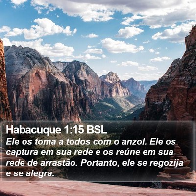 Habacuque 1:15 BSL Bible Verse Image