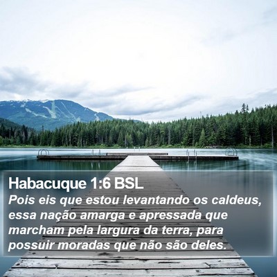 Habacuque 1:6 BSL Bible Verse Image