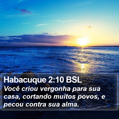 Habacuque 2:10 BSL Bible Verse Image