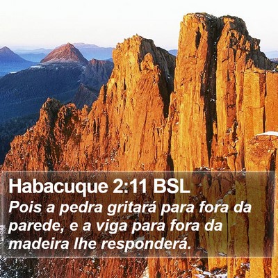 Habacuque 2:11 BSL Bible Verse Image