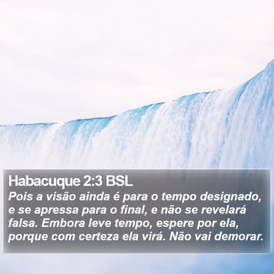 Habacuque 2:3 BSL Bible Verse Image
