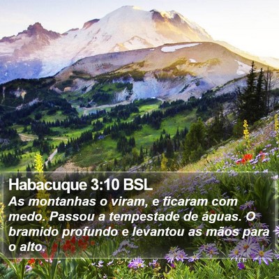 Habacuque 3:10 BSL Bible Verse Image