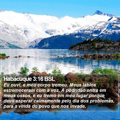 Habacuque 3:16 BSL Bible Verse Image