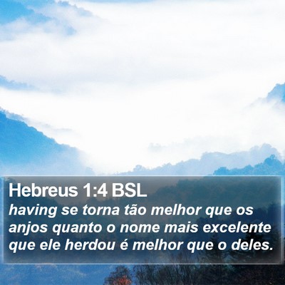 Hebreus 1:4 BSL Bible Verse Image