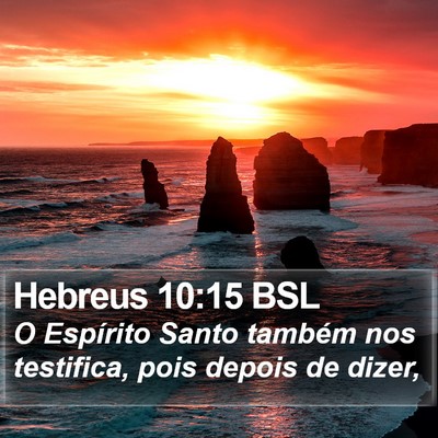 Hebreus 10:15 BSL Bible Verse Image