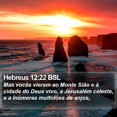 Hebreus 12:22 BSL Bible Verse Image