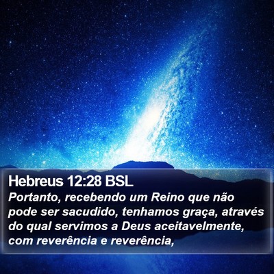Hebreus 12:28 BSL Bible Verse Image