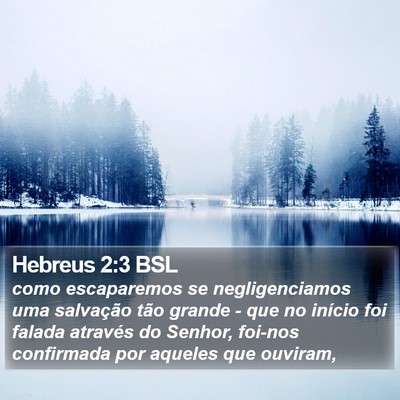 Hebreus 2:3 BSL Bible Verse Image