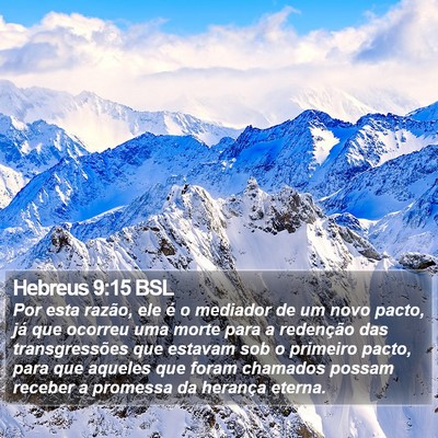 Hebreus 9:15 BSL Bible Verse Image