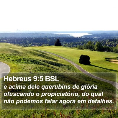Hebreus 9:5 BSL Bible Verse Image