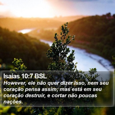 Isaías 10:7 BSL Bible Verse Image