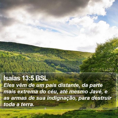 Isaías 13:5 BSL Bible Verse Image