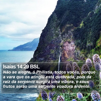 Isaías 14:29 BSL Bible Verse Image