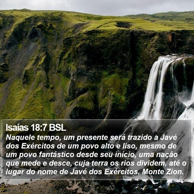 Isaías 18:7 BSL Bible Verse Image
