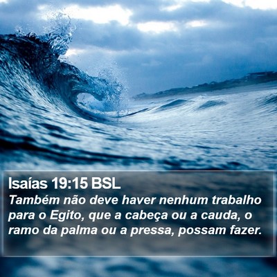 Isaías 19:15 BSL Bible Verse Image