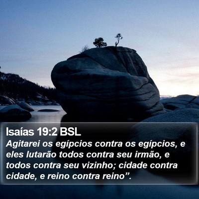Isaías 19:2 BSL Bible Verse Image