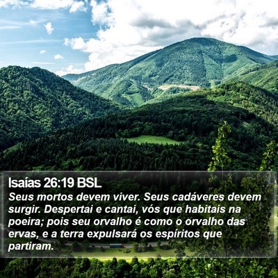 Isaías 26:19 BSL Bible Verse Image