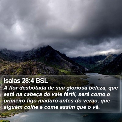 Isaías 28:4 BSL Bible Verse Image