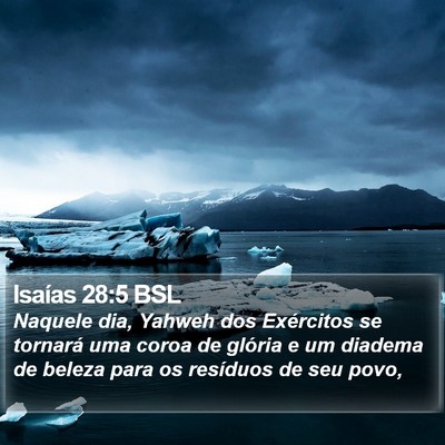 Isaías 28:5 BSL Bible Verse Image