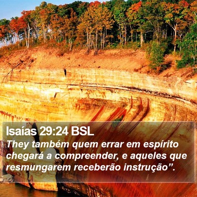Isaías 29:24 BSL Bible Verse Image