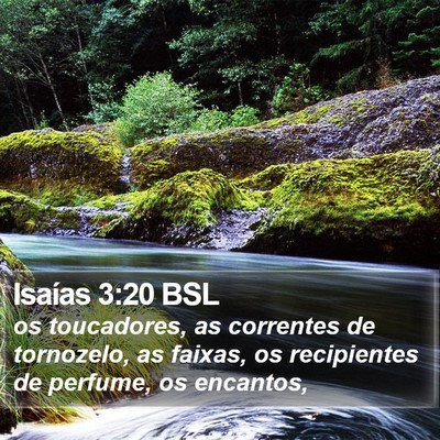 Isaías 3:20 BSL Bible Verse Image