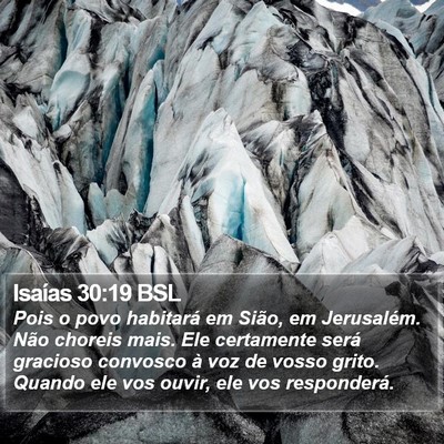 Isaías 30:19 BSL Bible Verse Image