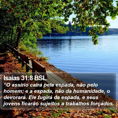 Isaías 31:8 BSL Bible Verse Image