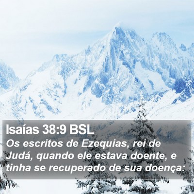 Isaías 38:9 BSL Bible Verse Image