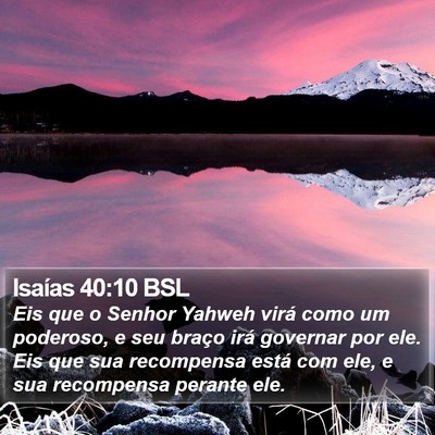 Isaías 40:10 BSL Bible Verse Image