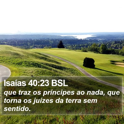 Isaías 40:23 BSL Bible Verse Image