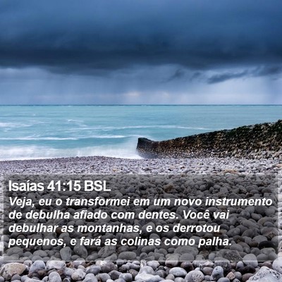 Isaías 41:15 BSL Bible Verse Image